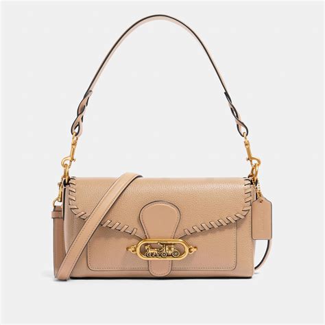 Coach Women's Jade Shoulder Bag with Whipstitch .